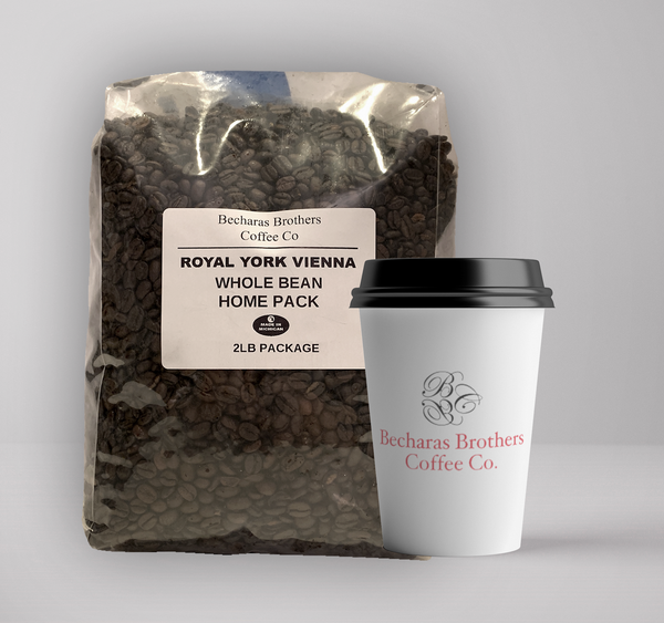Vienna Whole Bean Becharas Brothers Coffee Co.